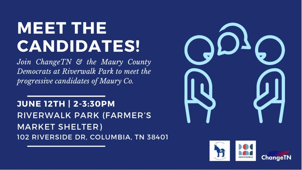 Candidate Meet-And-Greet – Maury County Democratic Party